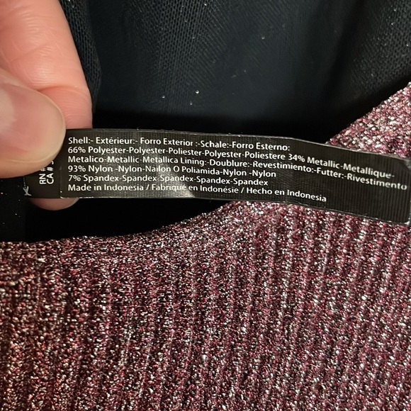 Out From Under by Urban Outfitters size SP Sparkling Pink Halter V-neck Bodysuit - Picture 10 of 11